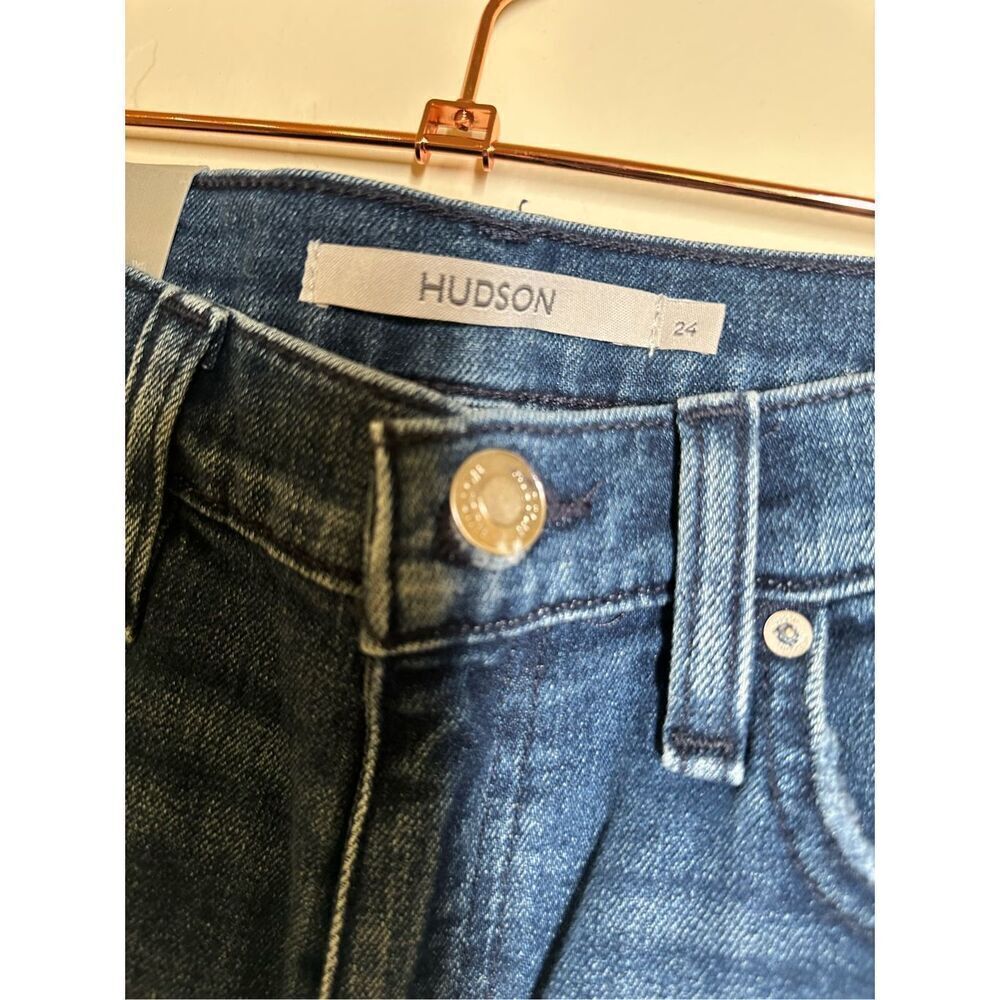 Hudson Remi High Rise Straight Ankle Jeans Size 24 New - Picture 3 of 6